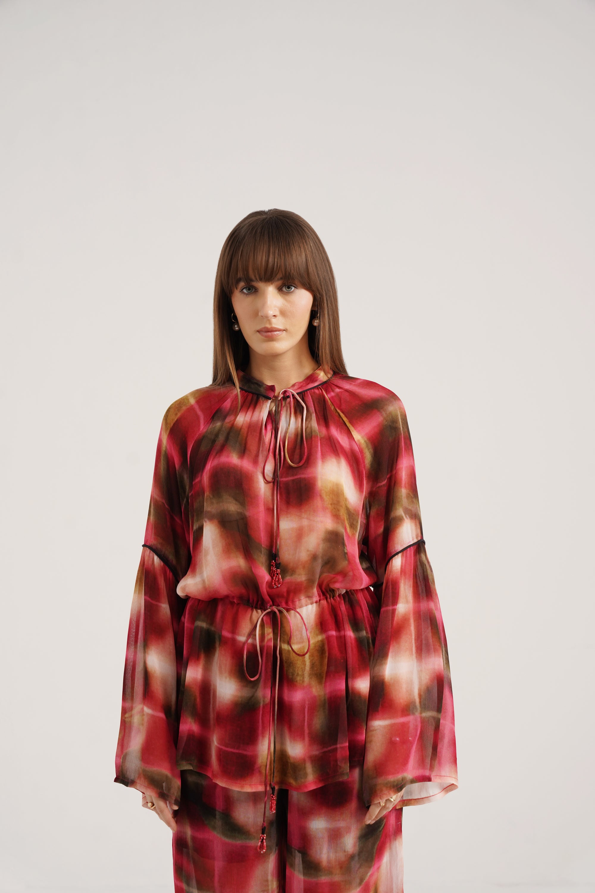 Calixte Lucid Printed Georgette Top