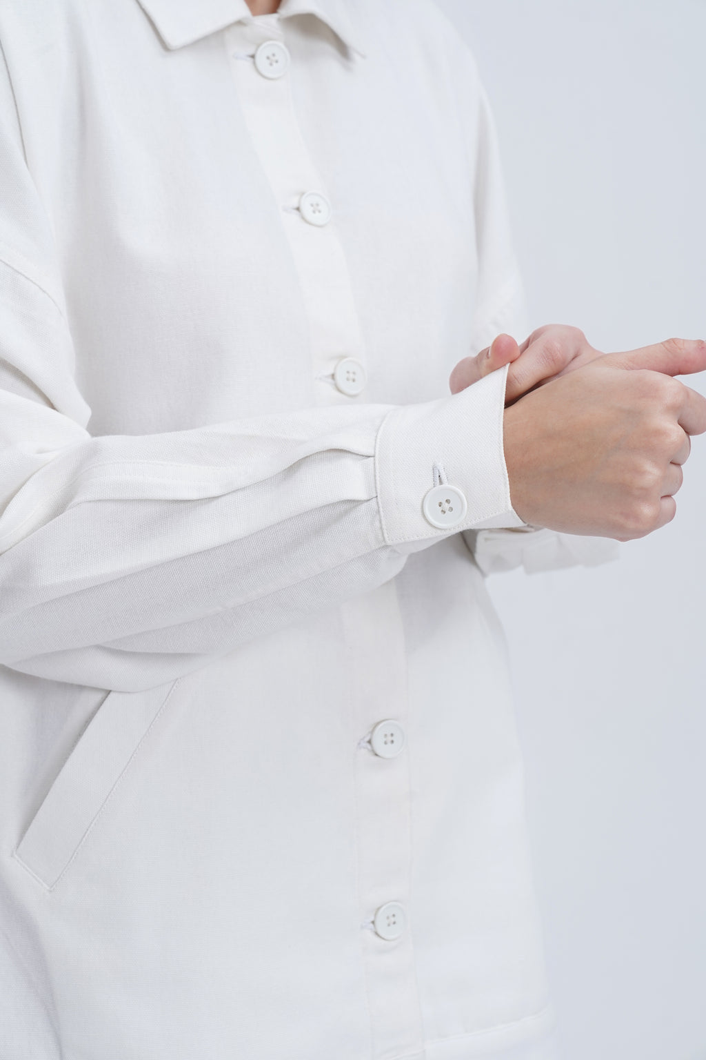 Côte d'Azur Cotton Embroidered Jacket
