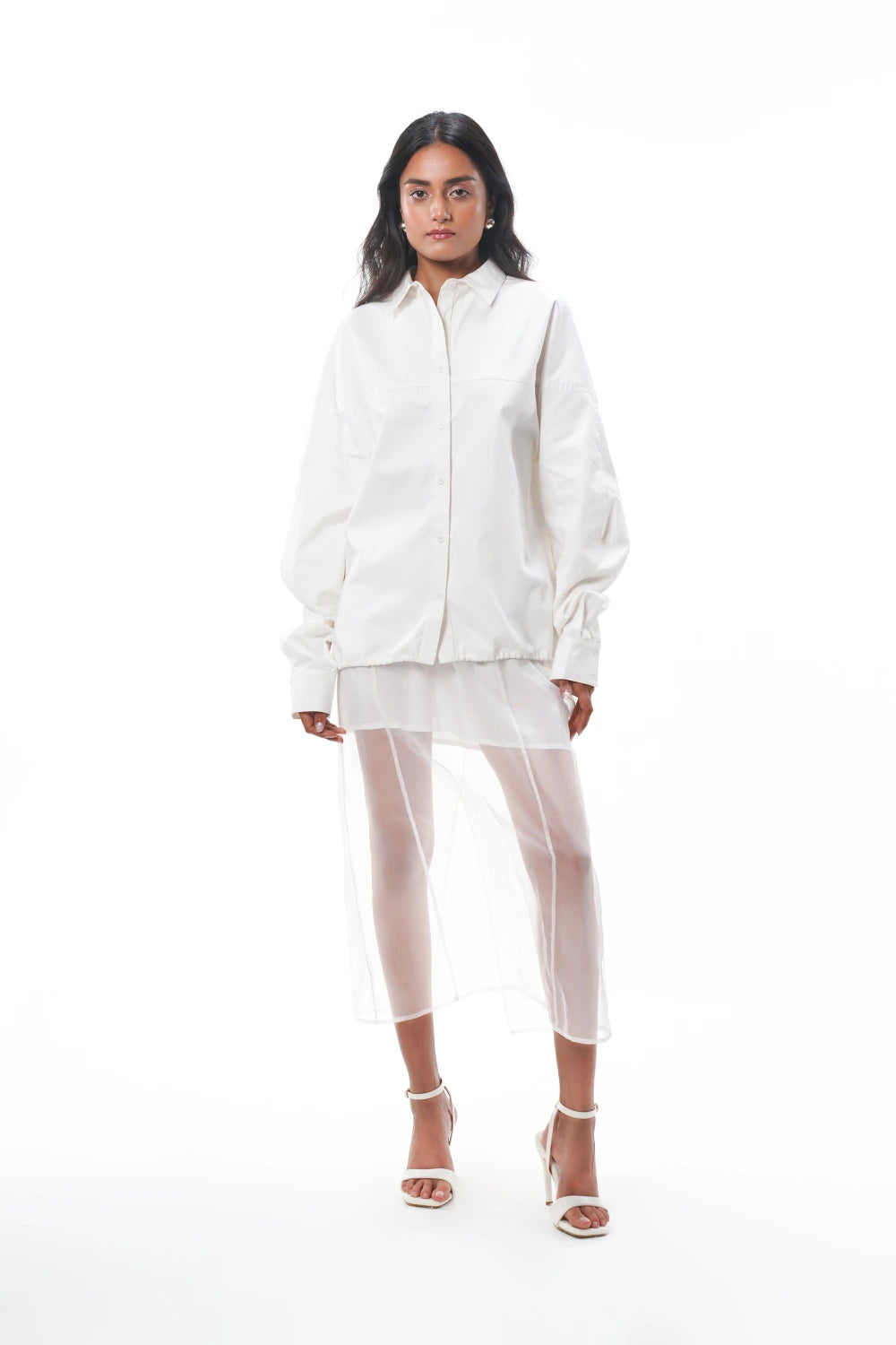 Illui White Cotton Shirt