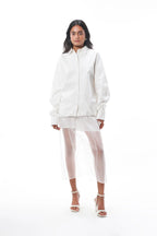 Orga White Organza Skirt