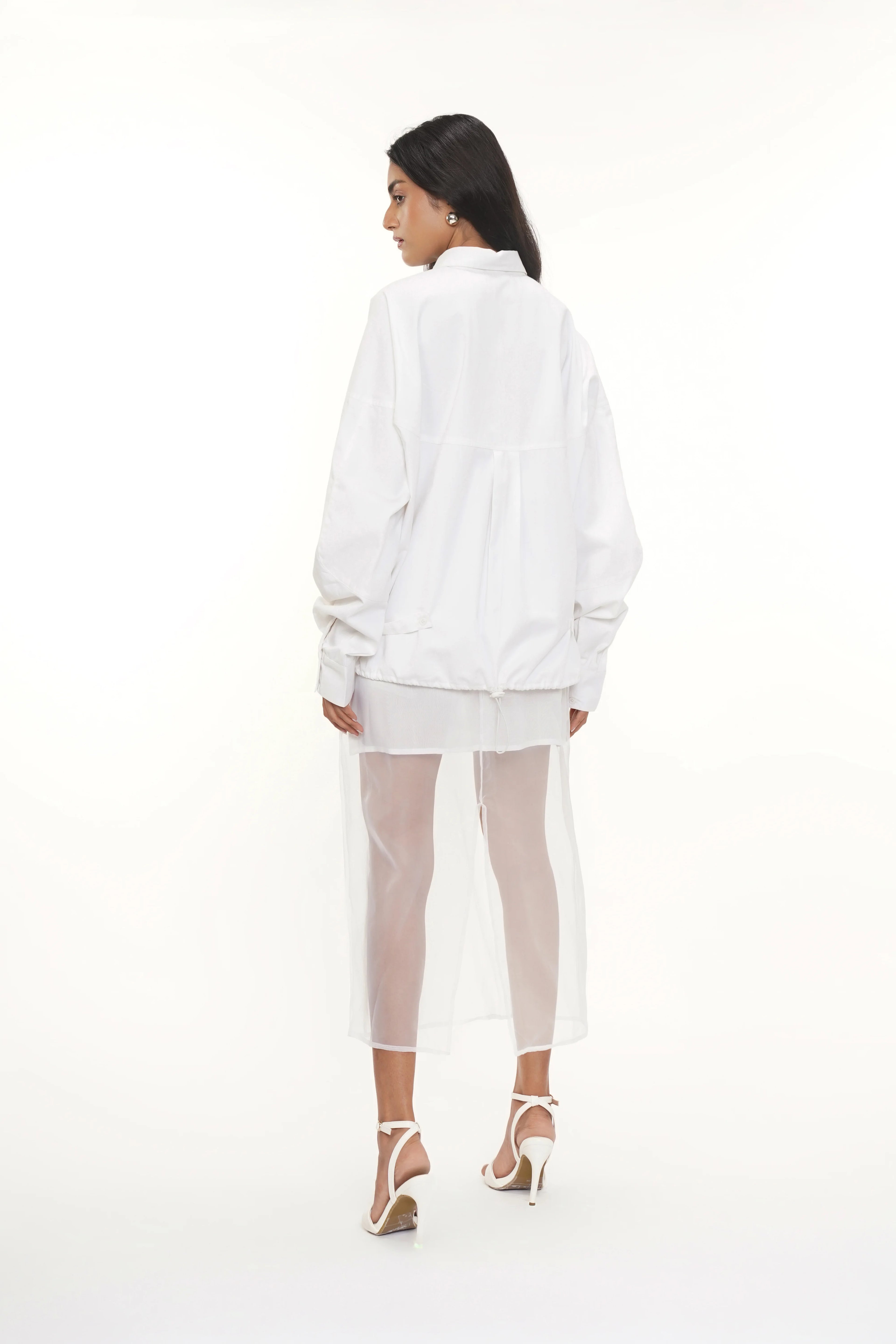 Illui White Cotton Shirt