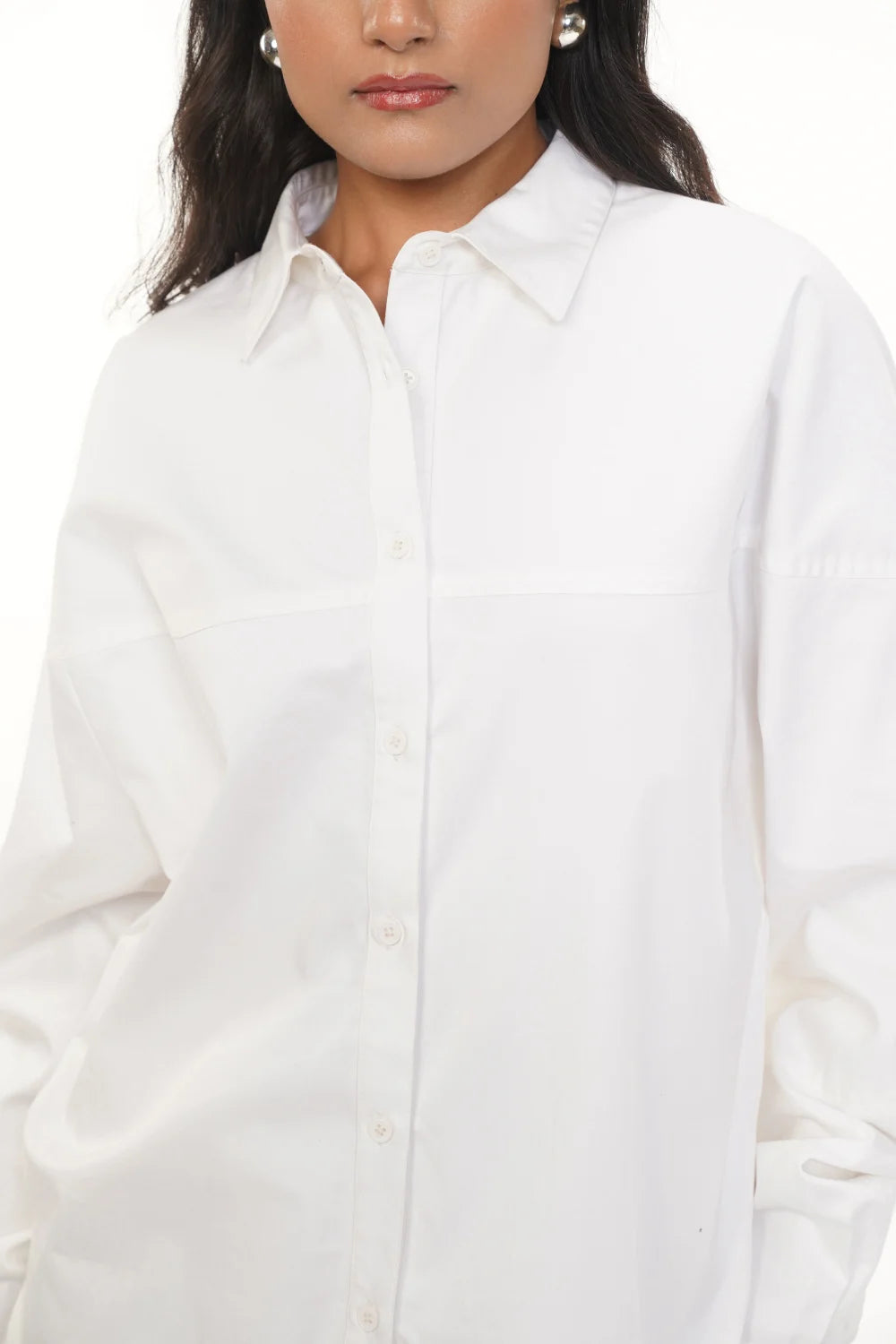 Illui White Cotton Shirt