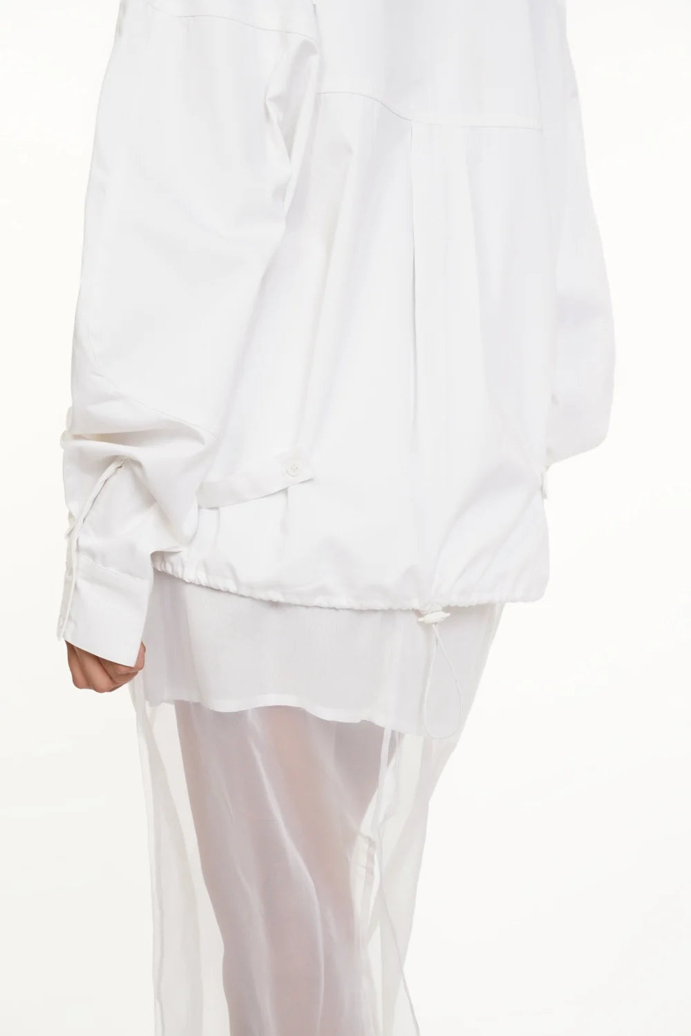 Illui White Cotton Shirt