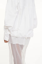 Orga White Organza Skirt