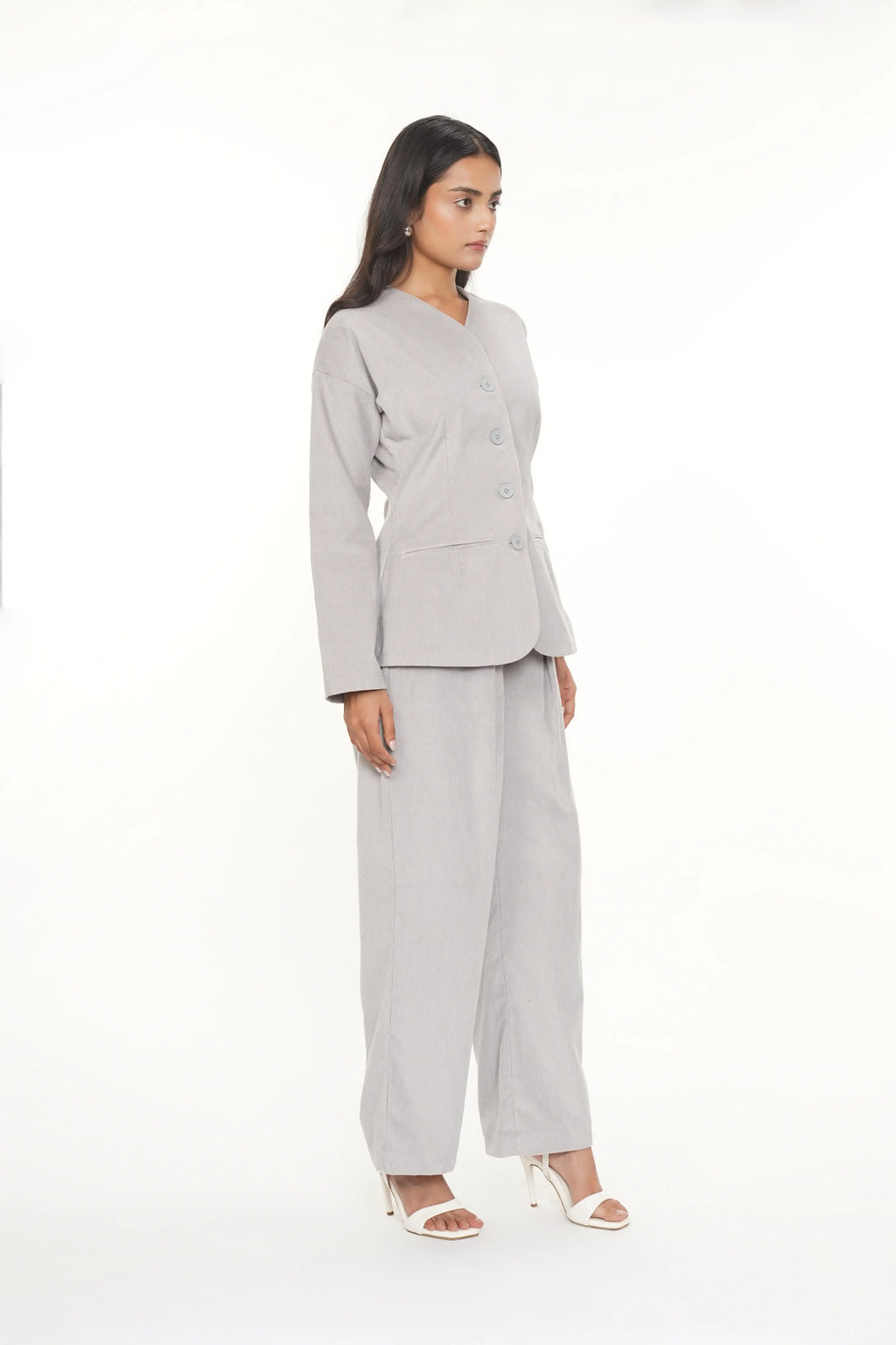 Veste en velours côtelé Mona L. Grey