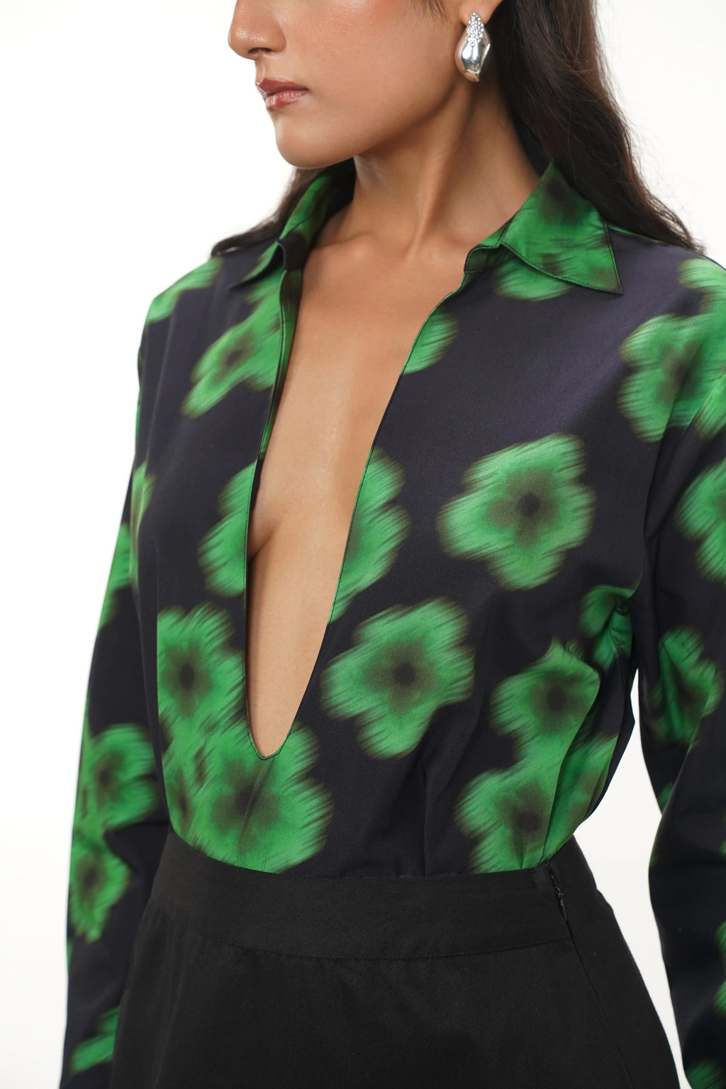 Aly Printed Cotton Shirt