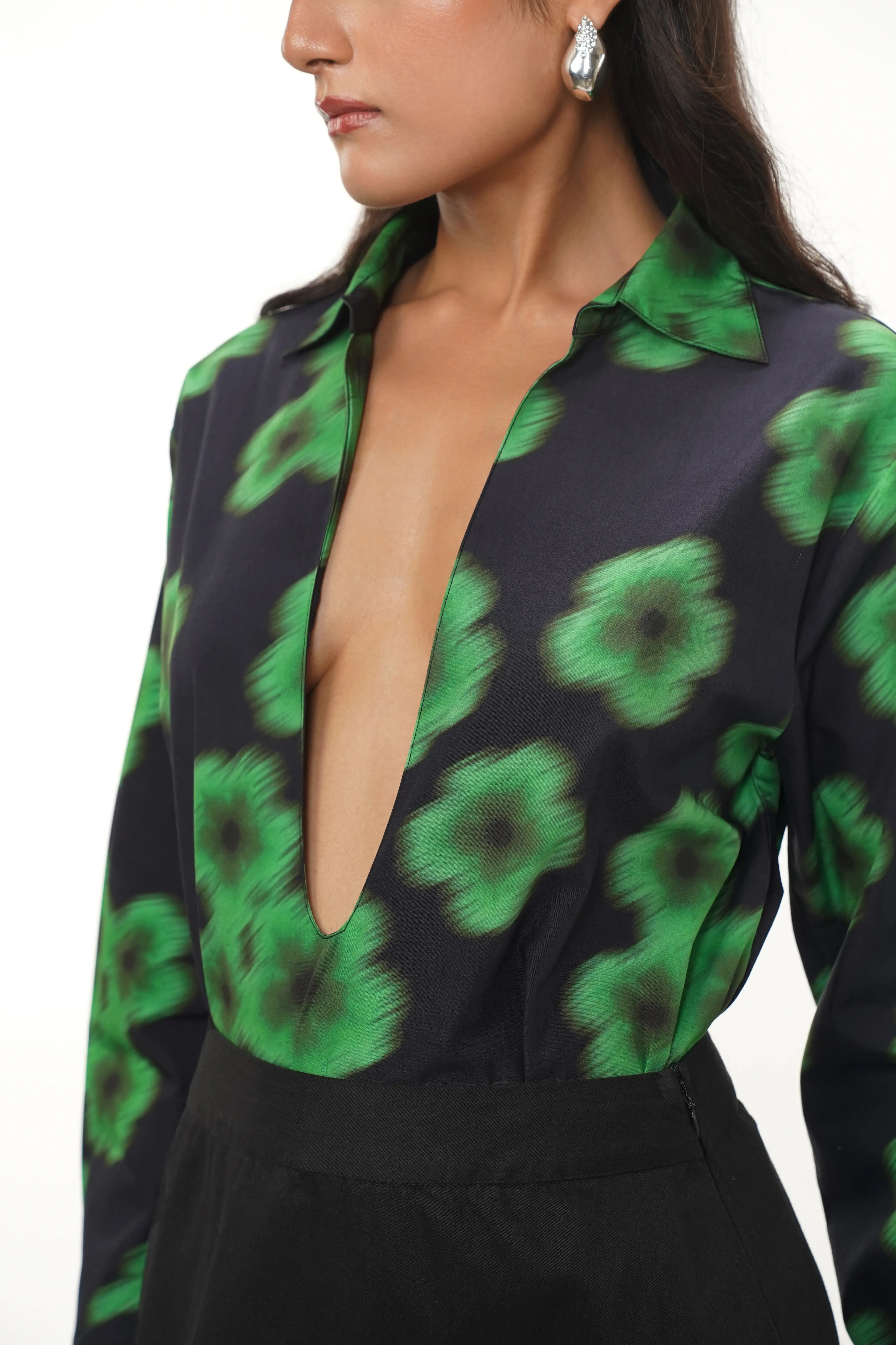 Aly Printed Cotton Shirt