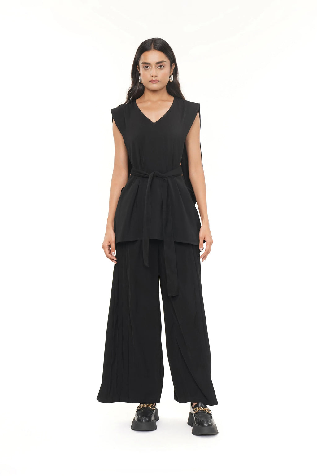 Zimmer Black Crepe Kaftan