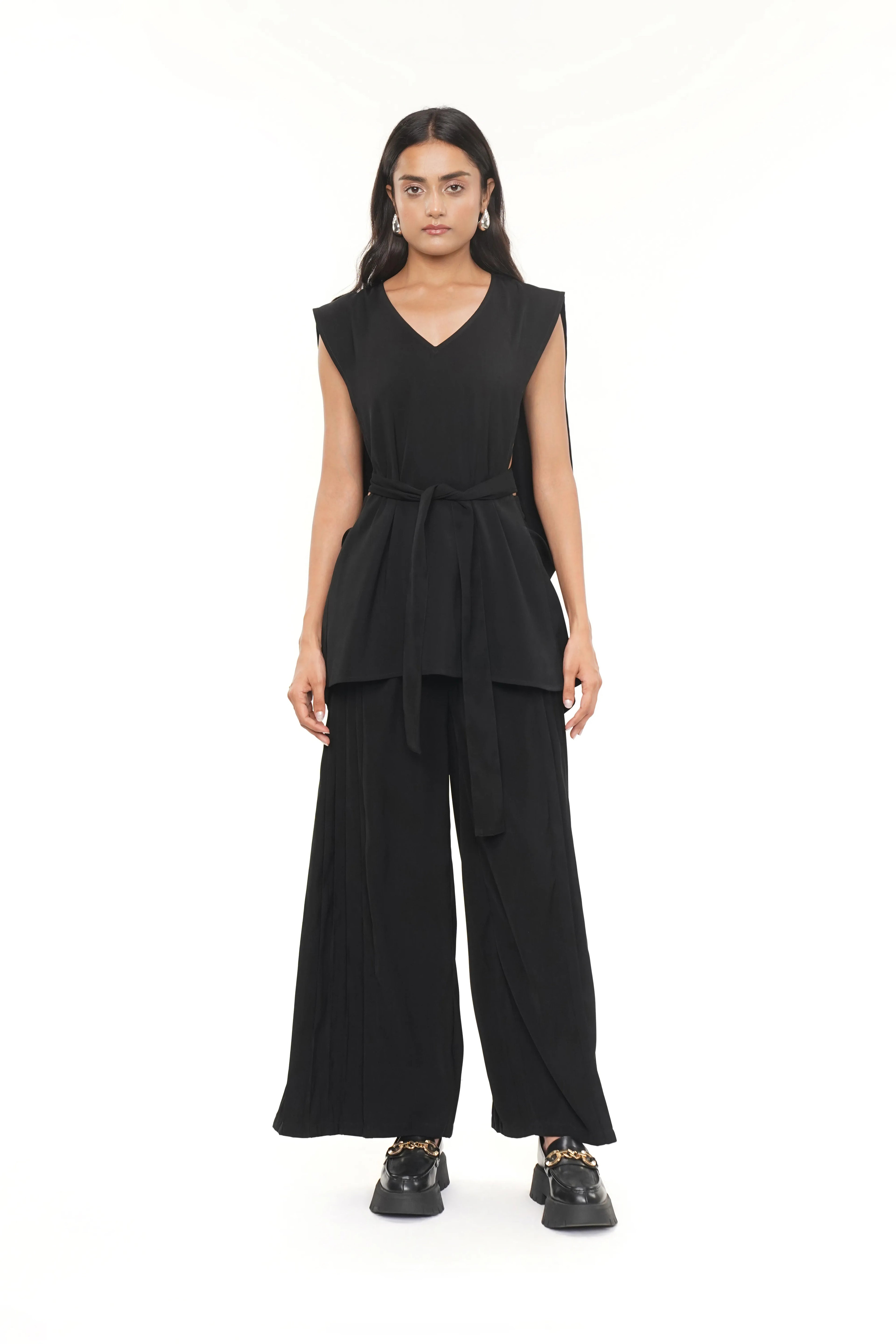 Zimmer Black Crepe Kaftan