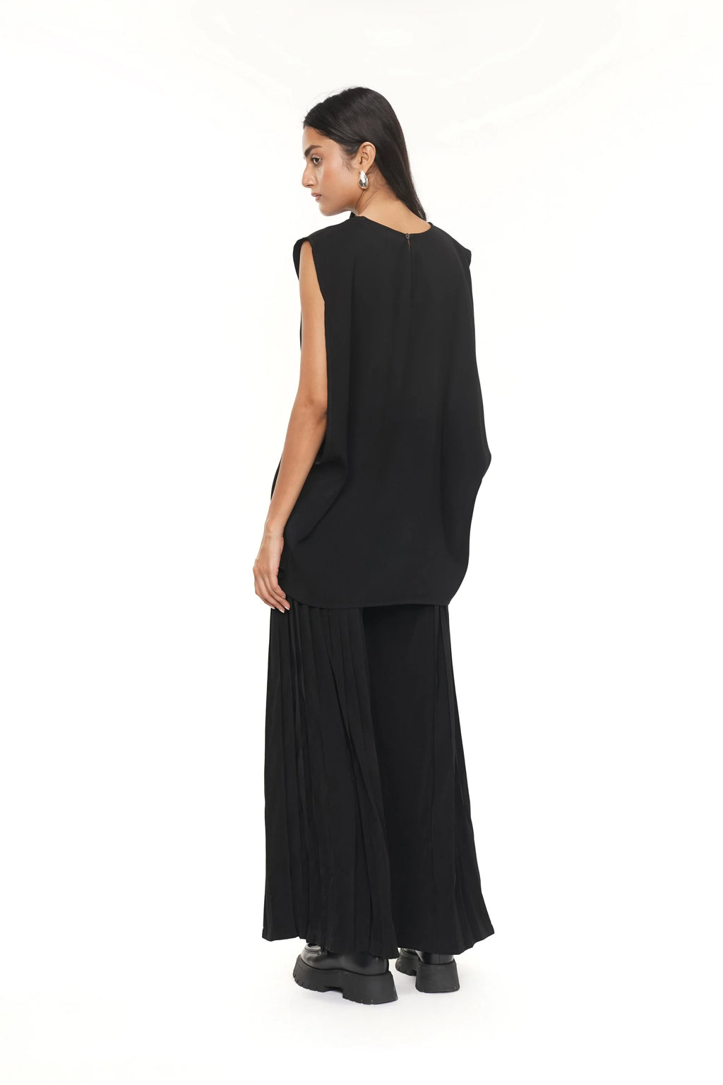 Zimmer Black Crepe Kaftan