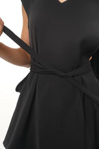 Zimmer Black Crepe Kaftan