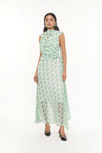 Spenser Printed Georgette Dress