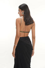 Hannah Printed Georgette Cowl Top