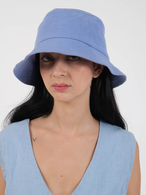 Bucket Blue Hat