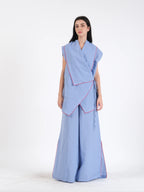 French Wrap Linen Co-Ord Set