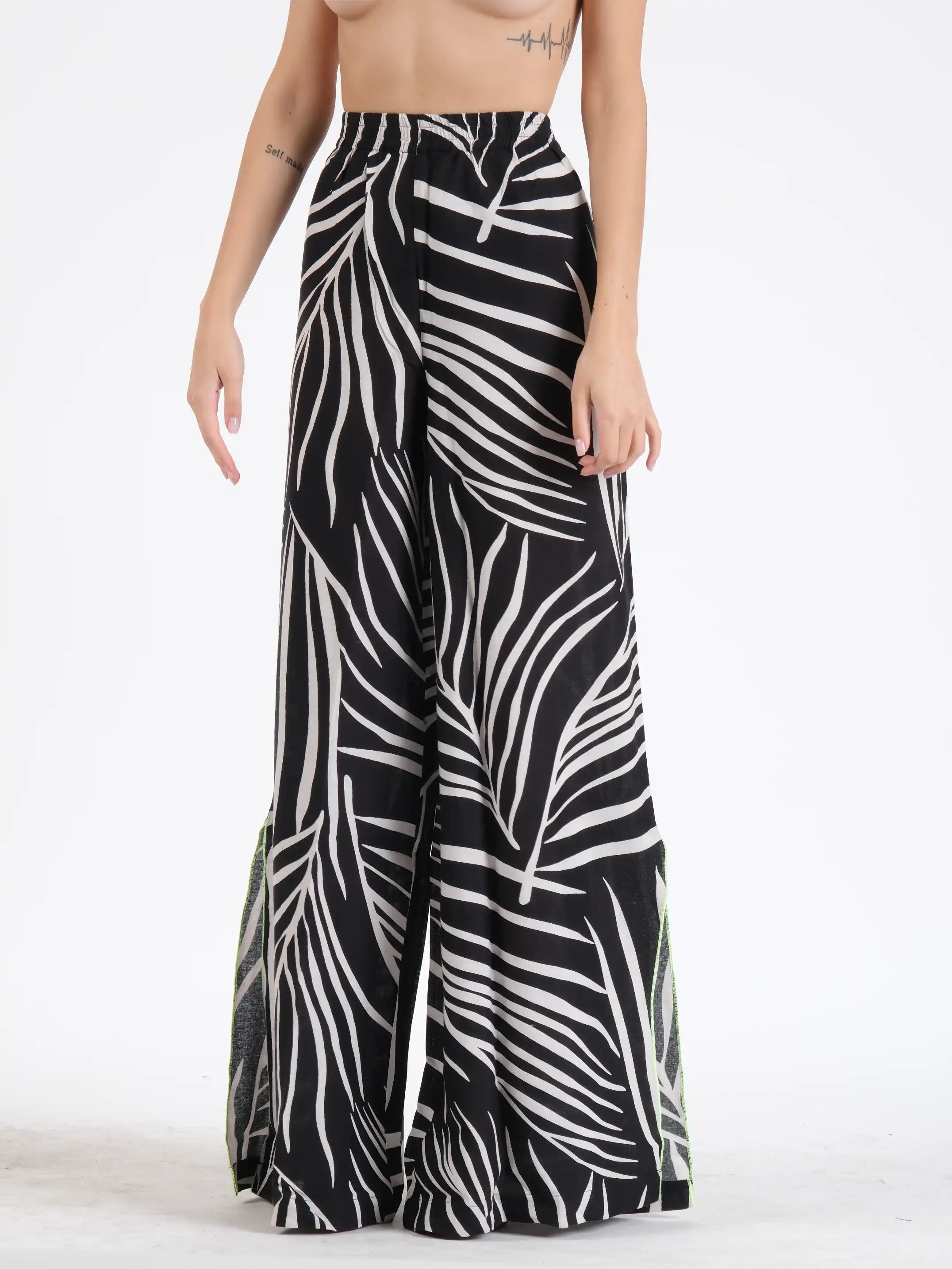 French Wrap Linen Co-Ord Set