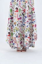 Full-Length Linen Flap Sun Dress Le Concept