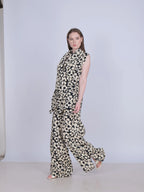 French Wrap Linen Co-Ord Set