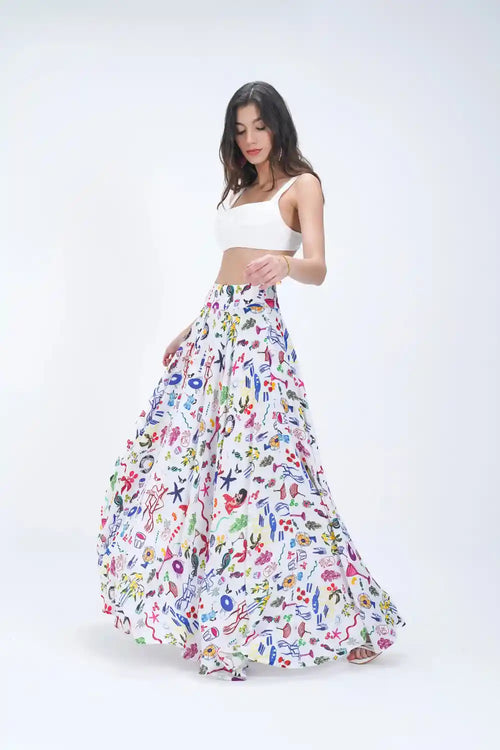 Bralette drapée à la main