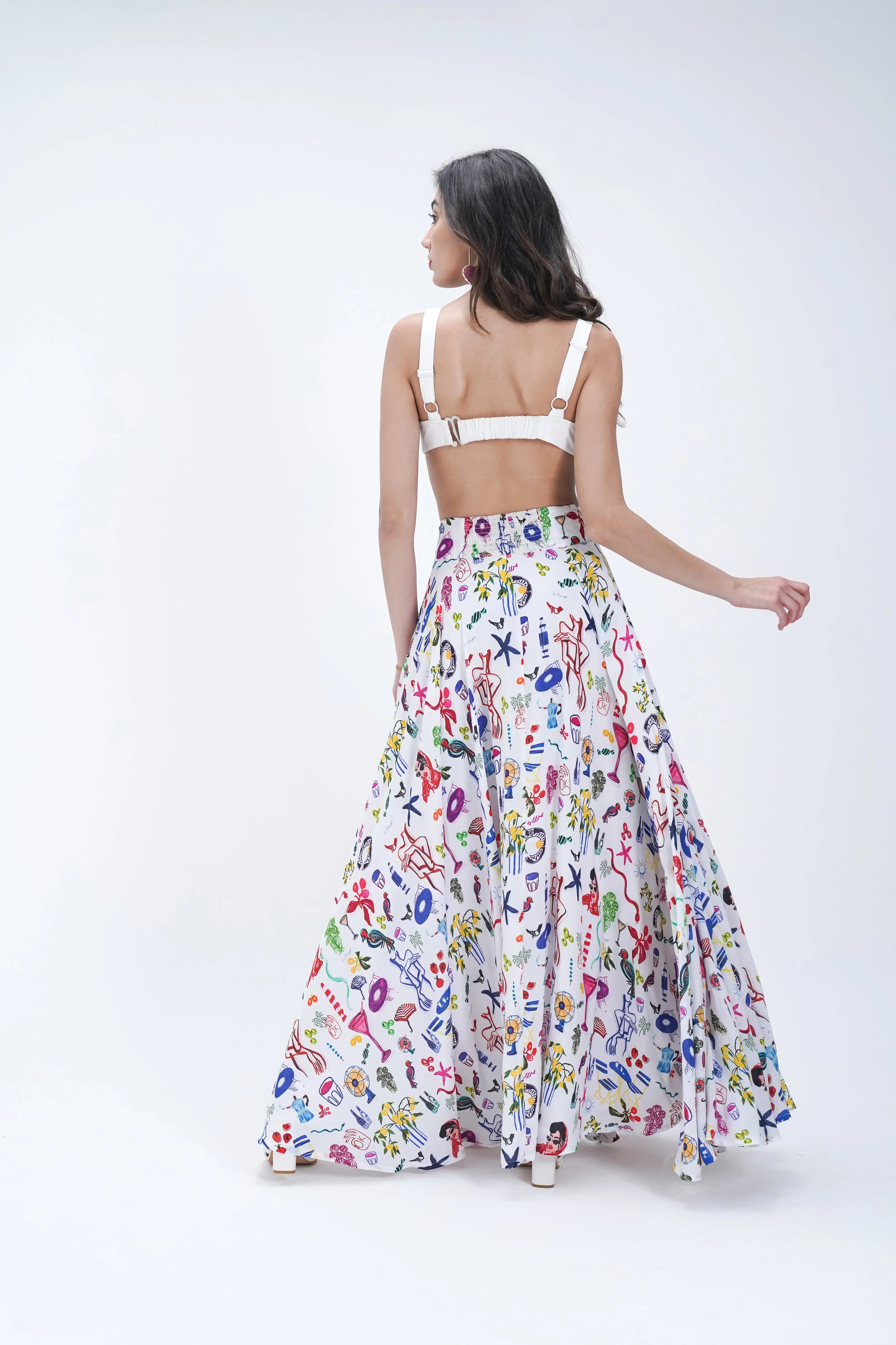 Riviera Maxi Volume Skirt Le Concept