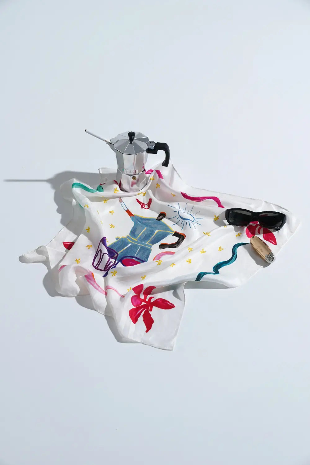 Foulard en soie du sud de la France