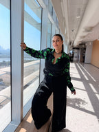 Aly Printed Cotton Shirt